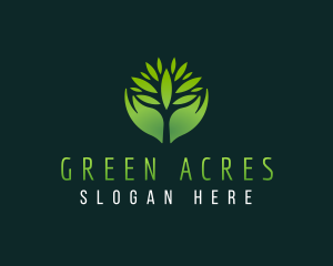 Grass Leaf Agriculture logo design
