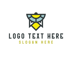 Tribal - Native Inca Bird logo design