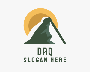Mountain Hiking Nature Park Logo