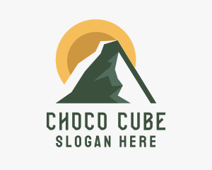 Hilltop - Mountain Hiking Nature Park logo design