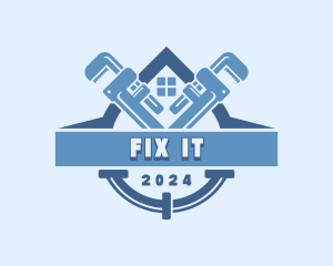 Water Plumbing Fix logo design