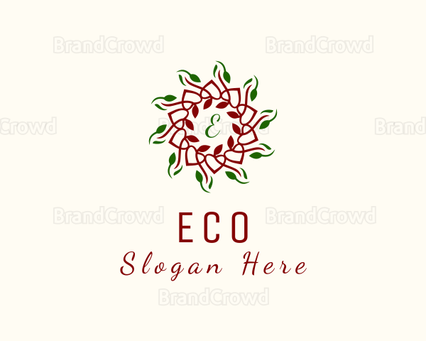 Natural Flower Botanical Logo