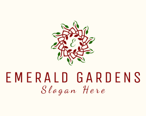 Natural Flower Botanical  logo design