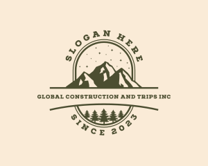 Tourist - Outdoor Forest Mountain logo design