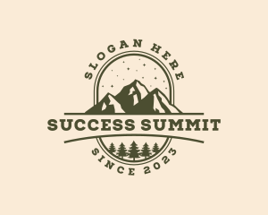 Outdoor Forest Mountain  logo design