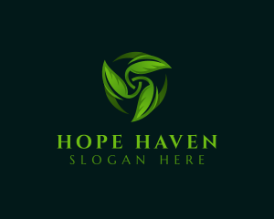 Natural Plant Leaf Logo