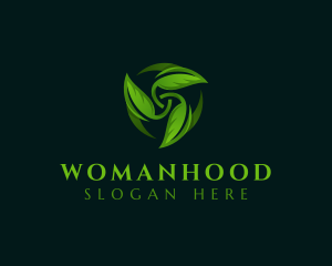 Natural Plant Leaf Logo