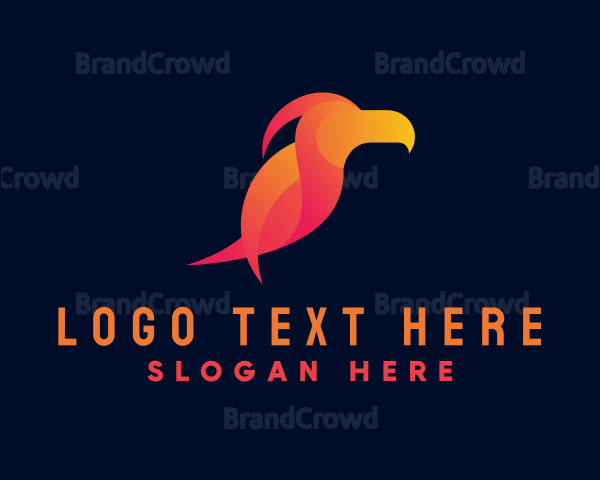 Toucan Wildlife Bird Logo