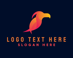 Bird - Toucan Wildlife Bird logo design