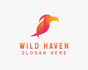 Toucan Wildlife Zoo  logo design