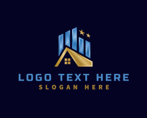 Mortgage - Premium Real Estate Building logo design