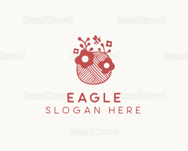 Handmade Floral Yarn Logo