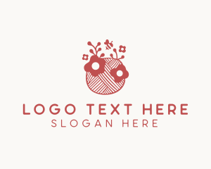 Floral - Handmade Floral Yarn logo design