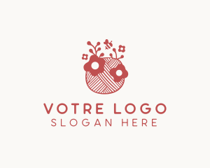 Handmade Floral Yarn  Logo
