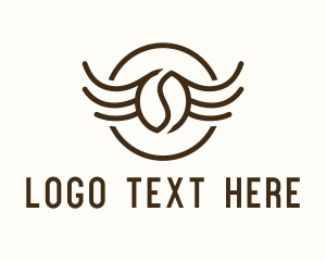 Wings - Coffee Bean Wings logo design