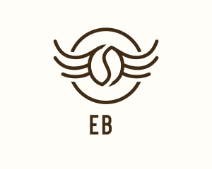 Coffee Bean Wings logo design