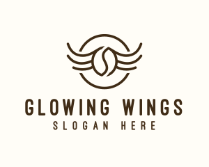 Coffee Bean Wings logo design