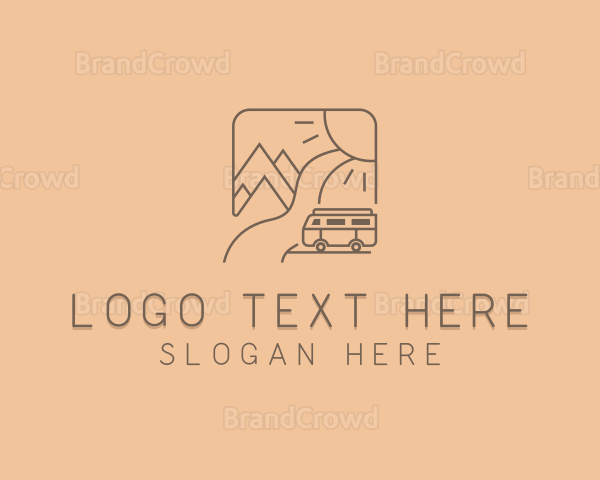 Outdoor Travel Camping Logo