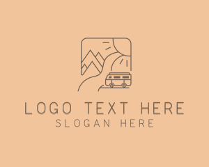 Tourist - Outdoor Travel Camping logo design