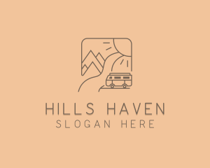 Outdoor Travel Camping logo design