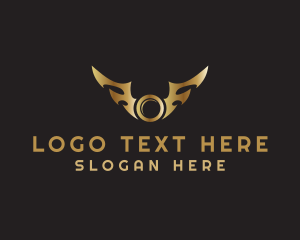 Trading - Coin Sharp Wings logo design