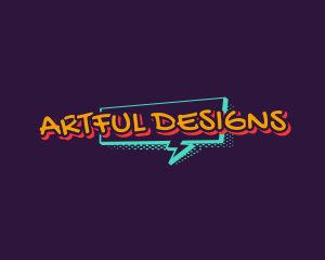 Mural Art Messaging logo design