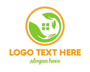 Plant - Hand Sprout Window logo design