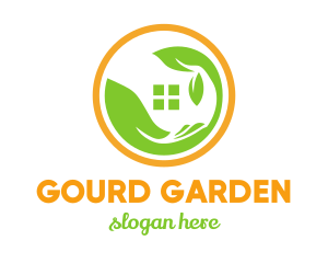 Hand Sprout Window logo design