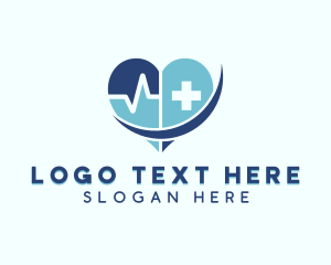 Hospital - Heart Lifeline Healthcare logo design