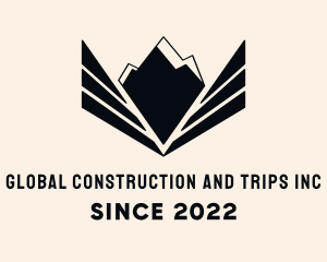 Trip - Mountain Outdoor Exploration logo design
