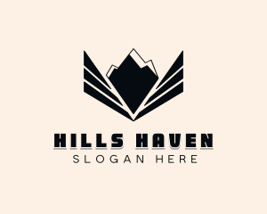 Mountain Outdoor Exploration logo design