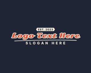 Retro - Vintage Retro Business logo design