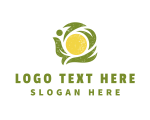 Sun Leaves Farming Logo