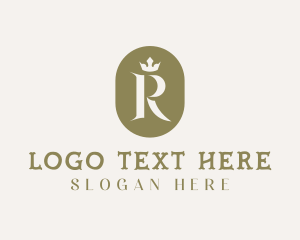 Letter R - Classy Royal Jewelry logo design