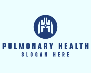 Pulmonary - Medical Respiratory Lungs logo design