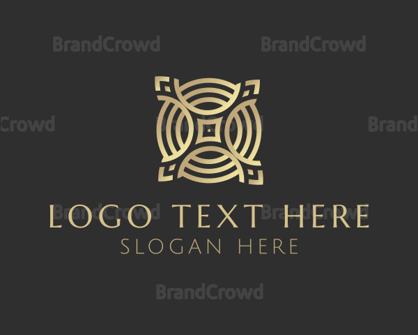 Elegant Luxury Cross Letter X Logo