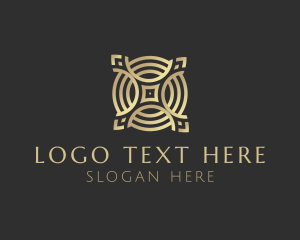 Circle - Elegant Luxury Cross Letter X logo design