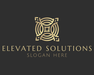 Elegant Luxury Cross Letter X  logo design