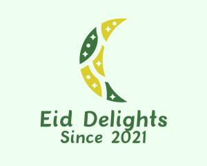 Eid - Islamic Crescent Moon logo design