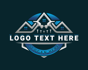 Tradesman - Hammer Remodel Builder logo design