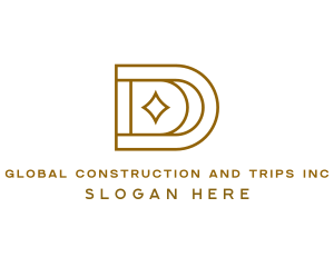 Star Company Letter D Logo