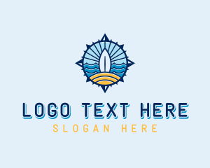 Surfboard - Island Surfboard Repair logo design
