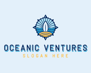 Island Surfboard Repair logo design