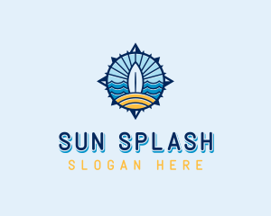 Beachwear - Island Surfboard Repair logo design