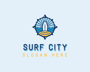 Island Surfboard Repair logo design