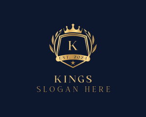 Royal Crown Shield logo design