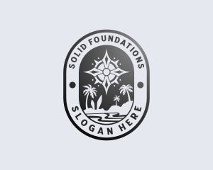 Tropical Island Navigation Logo