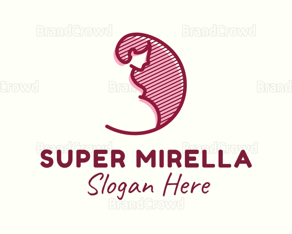 Maternity Pregnant Woman Logo