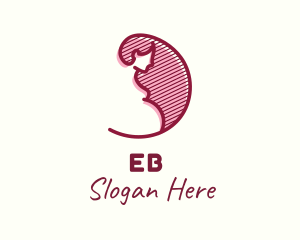 Mother - Maternity Pregnant Woman logo design