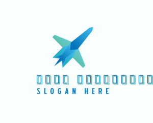 Shipping - Aviation Plane Freight logo design
